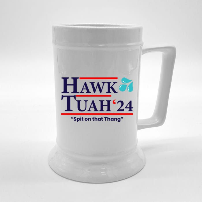 Hawk Tuah 24 Spit On That Thang Funny Saying Beer Stein