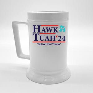 Hawk Tuah 24 Spit On That Thang Funny Saying Beer Stein