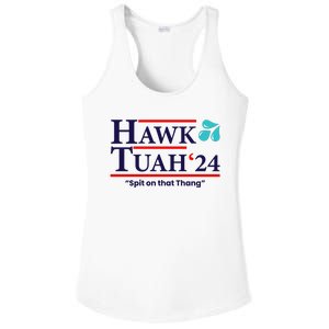 Hawk Tuah 24 Spit On That Thang Funny Saying Ladies PosiCharge Competitor Racerback Tank