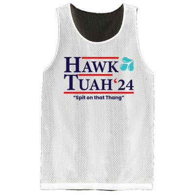 Hawk Tuah 24 Spit On That Thang Funny Saying Mesh Reversible Basketball Jersey Tank