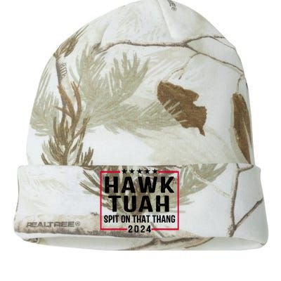 Hawk Tuah 24 Tush On That Thang Kati Licensed 12" Camo Beanie