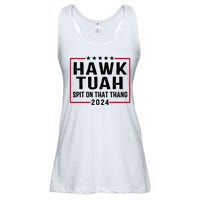 Hawk Tuah 24 Tush On That Thang Ladies Essential Flowy Tank