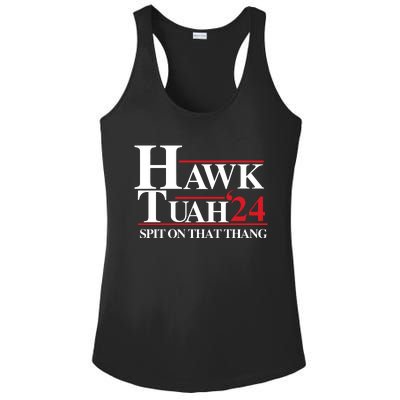 Hawk Tuah 24 Spit On That Thang Funny Saying Ladies PosiCharge Competitor Racerback Tank