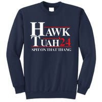 Hawk Tuah 24 Spit On That Thang Funny Saying Sweatshirt