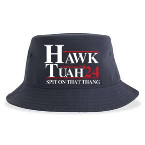 Hawk Tuah 24 Spit On That Thang Funny Saying Sustainable Bucket Hat