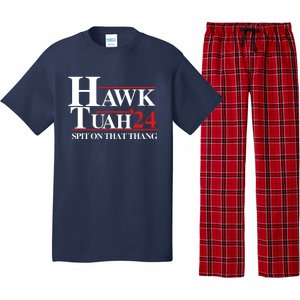 Hawk Tuah 24 Spit On That Thang Funny Saying Pajama Set