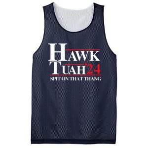 Hawk Tuah 24 Spit On That Thang Funny Saying Mesh Reversible Basketball Jersey Tank