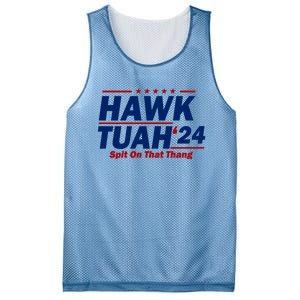 Hawk Tuah 24 Spit On That Thang Funny Saying Mesh Reversible Basketball Jersey Tank