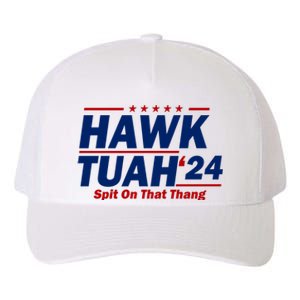 Hawk Tuah 24 Spit On That Thang Funny Saying Yupoong Adult 5-Panel Trucker Hat