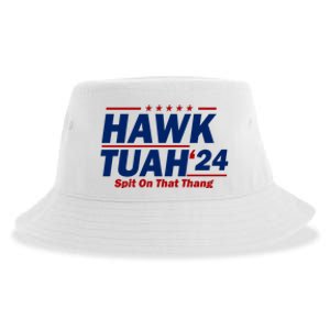 Hawk Tuah 24 Spit On That Thang Funny Saying Sustainable Bucket Hat