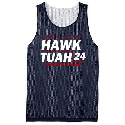 Hawk Tuah 24 Spit On That Thang Funny Saying Mesh Reversible Basketball Jersey Tank