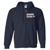 Hawk Tuah 24 Spit On That Thang Funny Saying Full Zip Hoodie