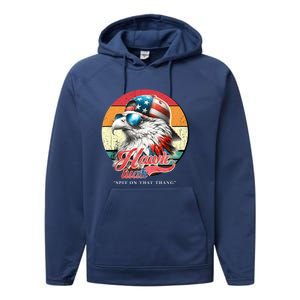 Hawk Tuah 24 Spit On That Thang Hawk Tush For President 2024 Election Parody Performance Fleece Hoodie