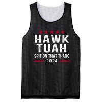 Hawk Tuah 24 Spit On That Thang Hawk Tush For President 2024 Election Parody Mesh Reversible Basketball Jersey Tank