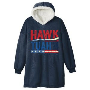 Hawk Tuah 24 Spit On That Thang Hooded Wearable Blanket