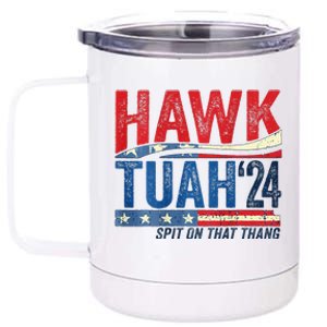 Hawk Tuah 24 Spit On That Thang 12 oz Stainless Steel Tumbler Cup