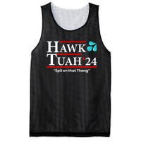 Hawk Tuah 24 Spit On That Thang Hawk Tush For President 2024 Election Parody Mesh Reversible Basketball Jersey Tank