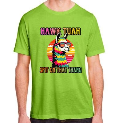 Hawk Tuah 24 Spit On That Thang Hawk Tuah 2024 Hawk Tush Adult ChromaSoft Performance T-Shirt