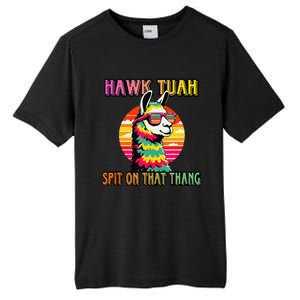 Hawk Tuah 24 Spit On That Thang Hawk Tuah 2024 Hawk Tush Tall Fusion ChromaSoft Performance T-Shirt