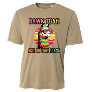 Hawk Tuah 24 Spit On That Thang Hawk Tuah 2024 Hawk Tush Cooling Performance Crew T-Shirt