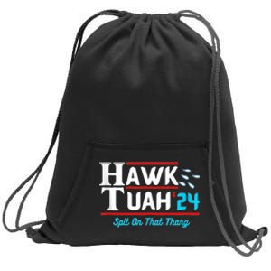 Hawk Tuah 24 Spit On That Sweatshirt Cinch Pack Bag