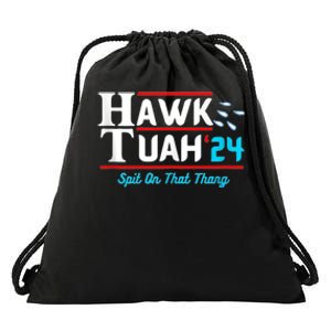 Hawk Tuah 24 Spit On That Drawstring Bag