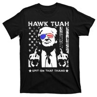 Hawk Tuah 24 Spit On That Thang Hawk Tush For President 2024 Election Parody T-Shirt