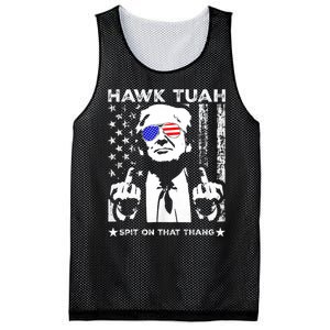 Hawk Tuah 24 Spit On That Thang Hawk Tush For President 2024 Election Parody Mesh Reversible Basketball Jersey Tank