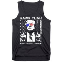 Hawk Tuah 24 Spit On That Thang Hawk Tush For President 2024 Election Parody Tank Top