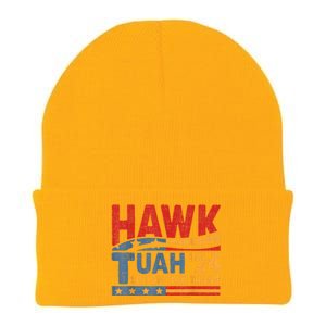 Hawk Tuah 24 Spit On That Thang Knit Cap Winter Beanie