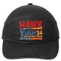 Hawk Tuah 24 Spit On That Thang 7-Panel Snapback Hat