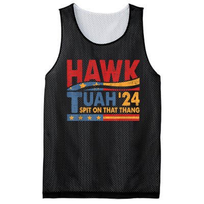 Hawk Tuah 24 Spit On That Thang Mesh Reversible Basketball Jersey Tank