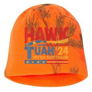 Hawk Tuah 24 Spit On That Thang Kati - Camo Knit Beanie