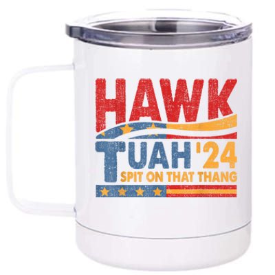 Hawk Tuah 24 Spit On That Thang 12 oz Stainless Steel Tumbler Cup