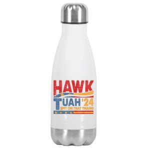 Hawk Tuah 24 Spit On That Thang Stainless Steel Insulated Water Bottle