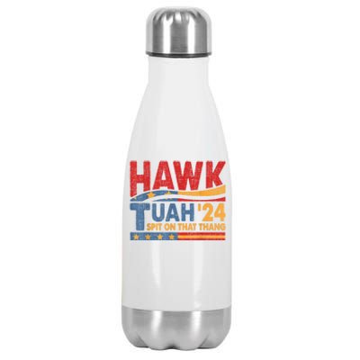 Hawk Tuah 24 Spit On That Thang Stainless Steel Insulated Water Bottle