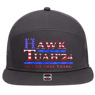 Hawk Tush 24 Spit On That Thing Gift 7 Panel Mesh Trucker Snapback Hat