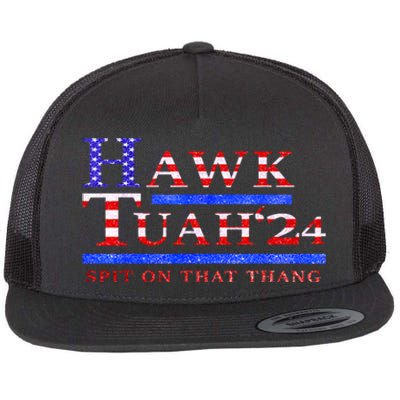 Hawk Tush 24 Spit On That Thing Gift Flat Bill Trucker Hat