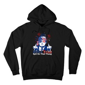 Hawk Tuah 24 Spit On That Thang Hawk Tush For President 2024 Election Parody Hoodie