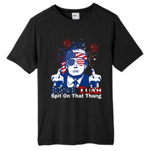 Hawk Tuah 24 Spit On That Thang Hawk Tush For President 2024 Election Parody Tall Fusion ChromaSoft Performance T-Shirt