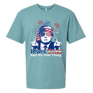 Hawk Tuah 24 Spit On That Thang Hawk Tush For President 2024 Election Parody Sueded Cloud Jersey T-Shirt