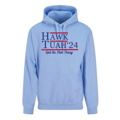 Hawk Tuah 24 Spit On That Thang Unisex Surf Hoodie