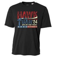 Hawk Tuah 24 Spit On That Thang Cooling Performance Crew T-Shirt