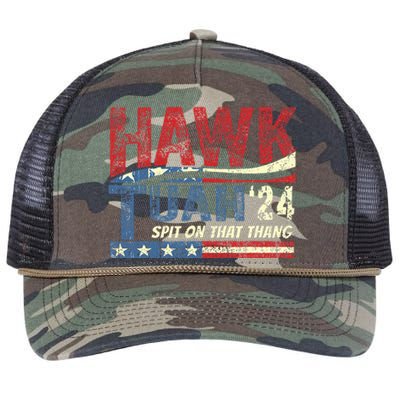 Hawk Tuah 24 Spit On That Thang Retro Rope Trucker Hat Cap