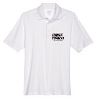 Hawk Tuah 24 Spit On That Thang Hawk Tush For President 2024 Election Parody Men's Origin Performance Pique Polo