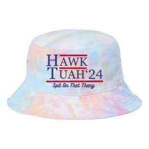 Hawk Tuah 24 Spit On That Thang Tie Dye Newport Bucket Hat