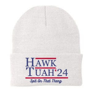 Hawk Tuah 24 Spit On That Thang Knit Cap Winter Beanie