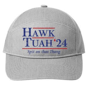 Hawk Tuah 24 Spit On That Thang 7-Panel Snapback Hat