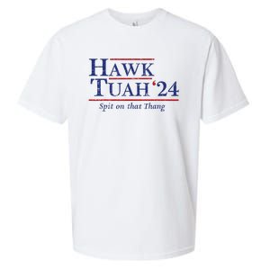 Hawk Tuah 24 Spit On That Thang Sueded Cloud Jersey T-Shirt