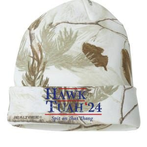 Hawk Tuah 24 Spit On That Thang Kati Licensed 12" Camo Beanie